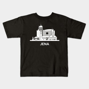 Jena Skyline, white Kids T-Shirt
